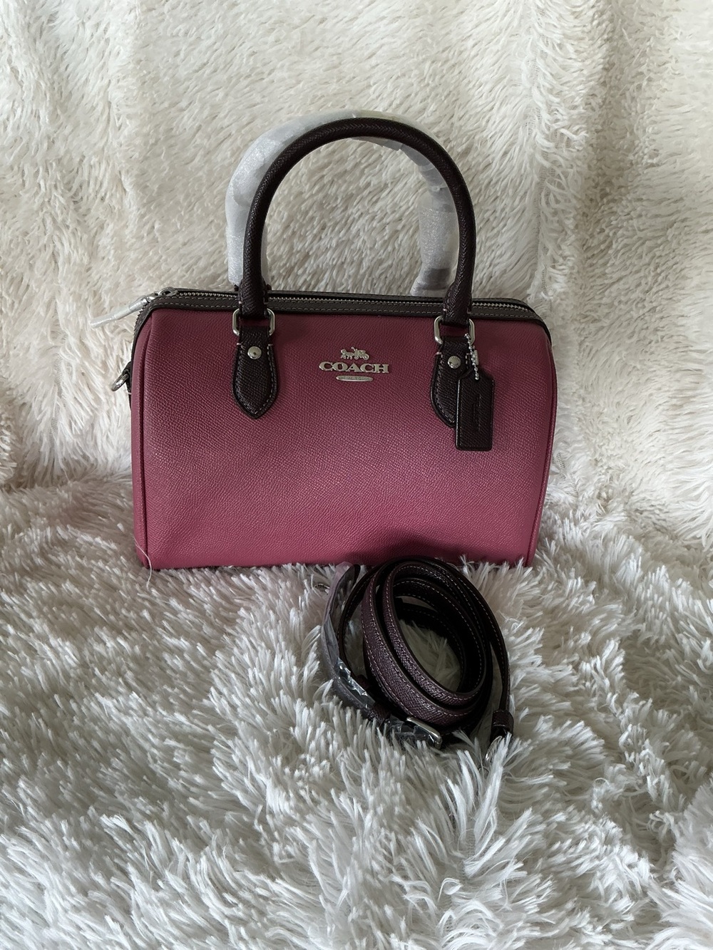 COACH Rowan in Light Raspberry multi